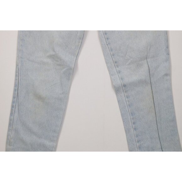 Vintage 90s Streetwear Womens 3 Distressed Relaxed Fit Tapered Denim Jeans USA - Picture 3 of 16